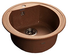 Granfest Мойка кухонная Rondo GF-R500 Красный Марс